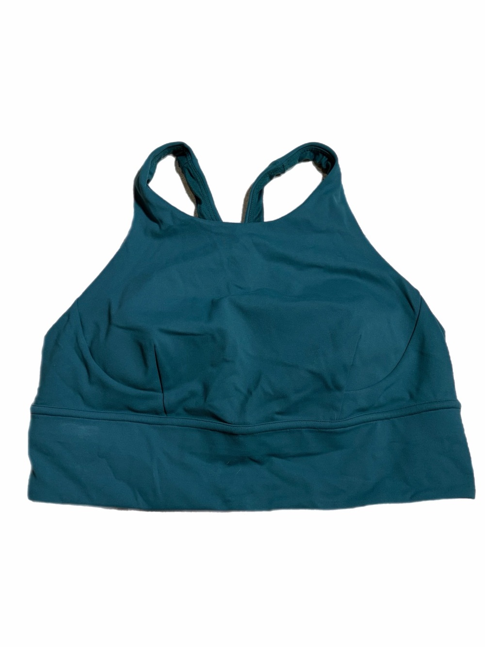 Lululemon Wunder Train Longline Bra *Medium Support, C/D Cup (Green Jasper) 10